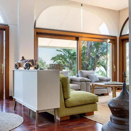 Numeroquattro-light Green, Open Space Con Vista Sul Giardino E Piscina * Syrakus