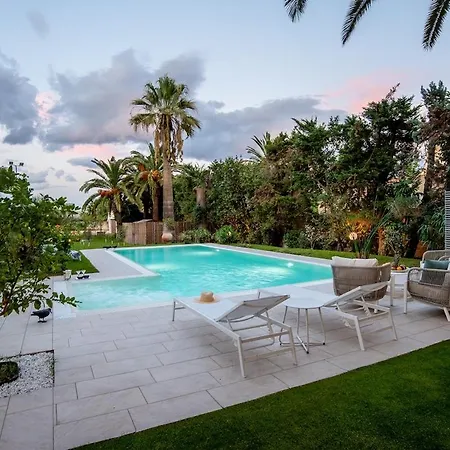 Numeroquattro-light Green, Open Space Con Vista Sul Giardino E Piscina