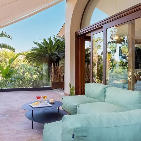 Numeroquattro-light Green, Open Space Con Vista Sul Giardino E Piscina